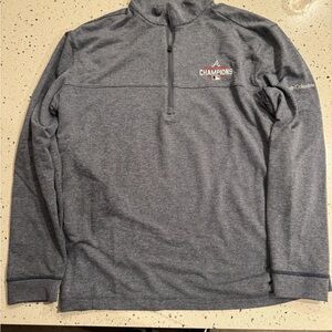 Atlanta Braves 2021 World Series Columbia Golf Quarter-Zip Pullover